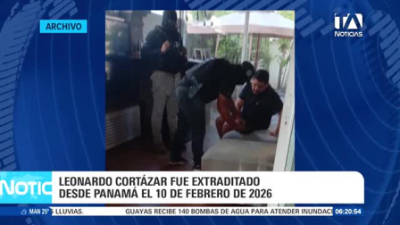 Las investigaciones alrededor del homicidio del abogado Leonardo Toledo dejan hasta el momento un detenido. Dentro de las líneas de indagación se analiza su perfil profesional, dado que su último cliente registrado fue Leonardo Cortázar, implicado en el Caso Encuentro, quien fue extraditado desde Panamá en febrero de 2026 y permanece recluido en la cárcel El Encuentro. Un reporte de Catalina García.