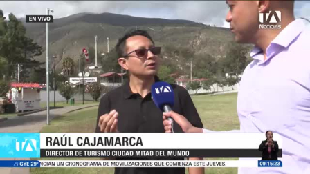El complejo turístico Ciudad Mitad del Mundo, al norte de Quito, prepara el festival "Fiesta de los Muertos 2026" para recibir a miles de visitantes durante el feriado. La agenda incluye el Guagua Fest, concursos de disfraces y la presentación en vivo de agrupaciones musicales como Bataola y Maribú. El costo de la entrada es de 5 dólares e incluye de cortesía una guagua de pan y colada morada. Un reporte de Juan Miguel Rodríguez.
