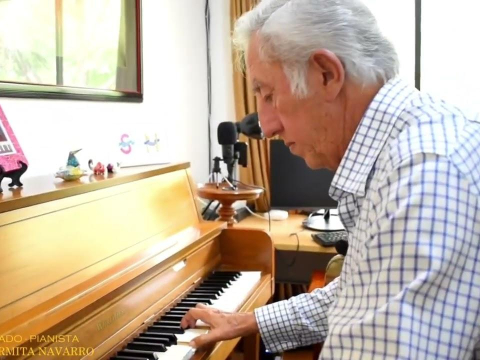 Nelson Maldonado compartió su pasión por la música, sus anécdotas y sus vivencias como médico.