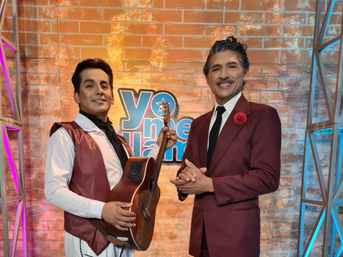 Imitador de Daniel Santos y Los Visconti, dúo de la Gala de Salvación. Miércoles 8 de octubre del 2025