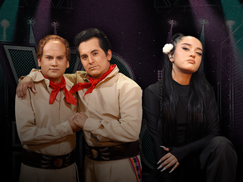 Los Visconti y Nicki Nicole en la gala 32 de Yo Me Llamo. Jueves, 23 de octubre de 2025.