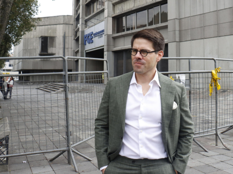 Felipe Rodríguez rindió versión en la Fiscalía General por el caso del juez Serrano.