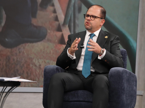 John Reimberg en entrevista exclusiva en De Lunes a Lunes