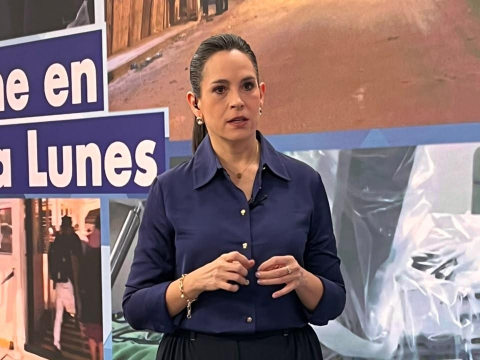 Andrea Bernal en De Lunes a Lunes de este 10 de agosto