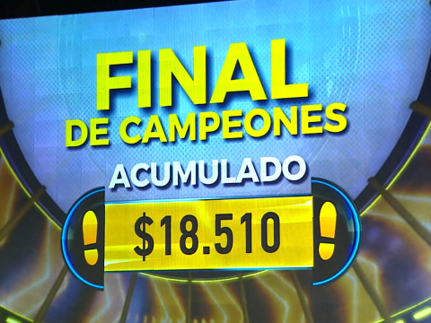Nueve campeones se enfrentan en el ciclo final de ¡Ahora Caigo!