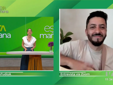 El ecuatoriano Fernando Pacheco habla de su trabajo y éxito conseguido en el exterior.