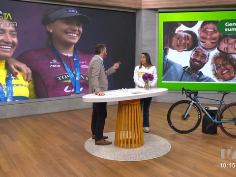Gente que Suma: Miryam Núñez, ciclista ecuatoriana, cuenta parte de su historia y lo que se viene en su carrera deportiva.