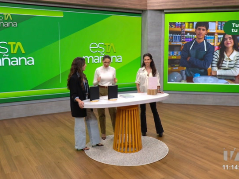 Tu idea tu negocio: Clara y Gabriela Vélez mostraron su emprendimiento en esTAmañana.