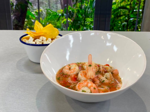 Este martes 22 de julio del 2025 preparamos un delicioso ceviche quiteño junto al chef Felipe Campana