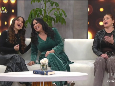 ¡Talento puro! De Ecuador para el mundo, Paola Jara, Arelys Henao y Francy cantan y se divierten en el set de esTAmañana.