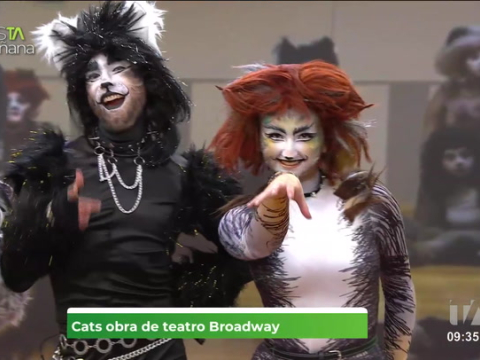 El elenco de Cats nos visita esTAmañana para contarnos cómo se preparan para dar vida a una de las obras musicales más queridas del mundo.