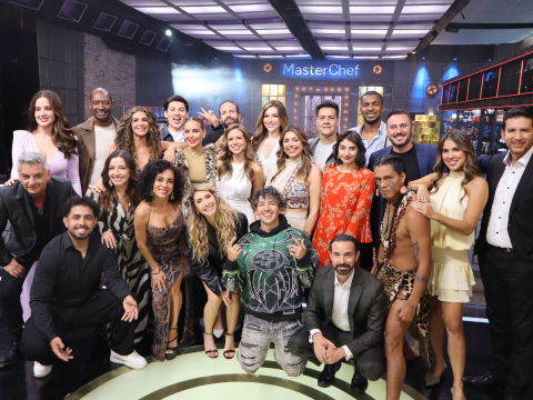 Los 23 participantes que estarán en las cocinas de MasterChef Celebity Ecuador tercera temporada.