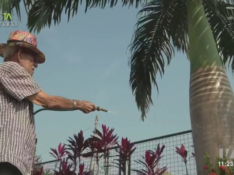 Julián Campos entrevistó a Leoncio Vásquez, un vecino que a su avanzada edad siempre colabora en todo lo posible y trabaja por un barrio más unido y activo.