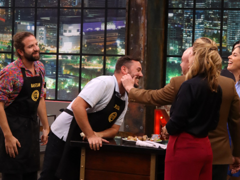 Bastián Napolitano y Jorge Campozano ganan cachetito del chef Jorge Rausch.