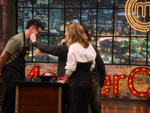 Carlos Luis Andrade, 'El Manaba', gana cachetito del chef Jorge Rausch en el reto de salvación.