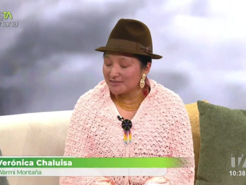 La montañista ecuatoriana, Verónica Chaluisa cuenta su historia personal y de como se adentro en este deporte que la llevó a alcanzar varias las cumbres del Ecuador.