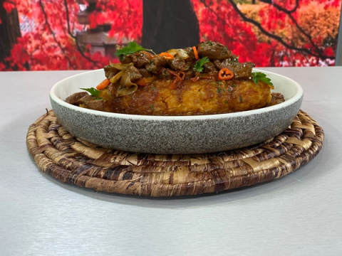 Este martes 10 de febrero del 2026 preparamos tacu tacu de lomo, junto al chef Felipe Campana.