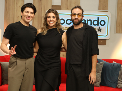 El Jose, Josh Paredes y Bastián Napolitano en Cocinando a los Celebrities