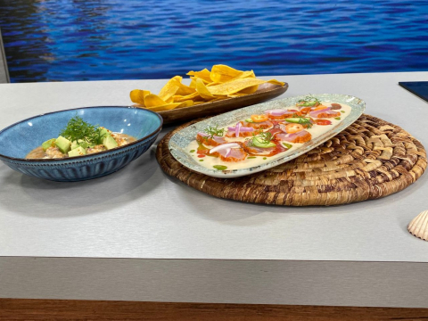 Este miércoles 4 de marzo del 2026 preparamos ceviche jipijapa, junto al chef Felipe Campana.