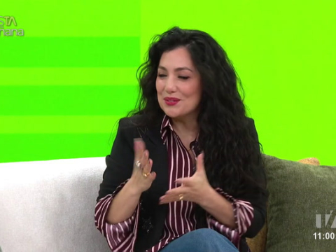 la cantante ecuatoriana nos deleita con un poco de lo que será su nuevo proyecto musical y claro con sus grandes clásicos.