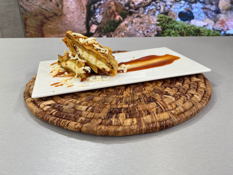 Este jueves 5 de marzo del 2026 preparamos emborrajado de maduro, junto al chef Felipe Campana.