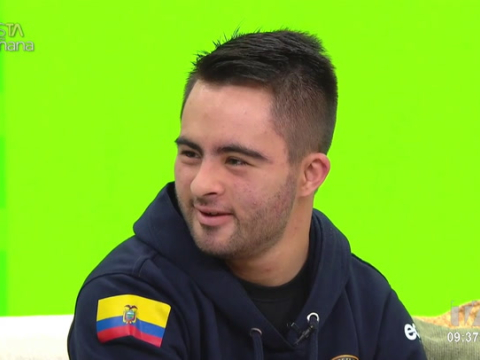 Martín León, deportista ecuatoriano con Síndrome de Down, nos inspiró a soñar en grande con su historia de vida  y cómo rompió los esquemas de la sociedad.