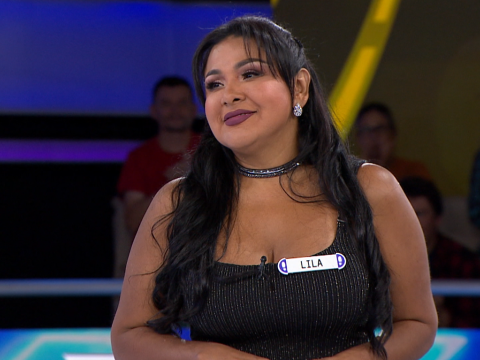Lila Flores remontó, lucho hasta el final y se quedó con un juego perfecto en ¡Ahora Caigo!