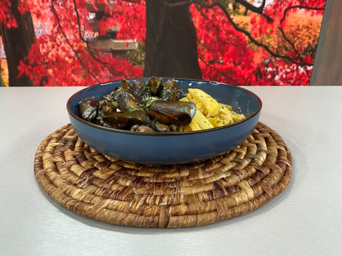 Este viernes 10 de julio del 2026 preparamos moules frites de Bélgica, junto al chef Felipe Campana.