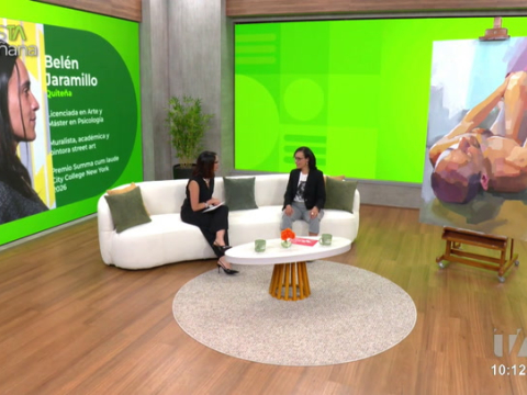 Belén Jaramillo, muralista y artista visual ecuatoriana, comparte su trayectoria, la inspiración detrás de su obra y cómo su mirada artística y humana conecta con la naturaleza.