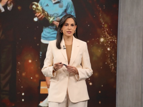 Andrea Bernal durante en el programa De Lunea a Lunes de este 13 de julio de 2026.
