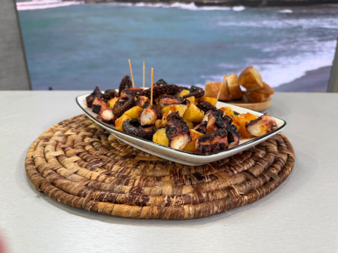 Este martes 14 de julio del 2026 preparamos pulpo a la gallega, la receta de Cocinando esTAmañana, junto al chef Felipe Campana.