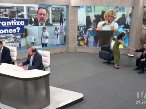 Entrevista a David Rosero, consejero del Cpccs, sobre la confianza del proceso electoral en De Lunes a Lunes