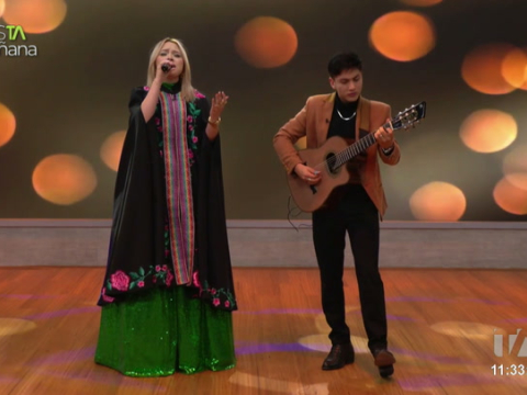 Marcelita Zumba, intérprete de música nacional, llega con sanjuanitos, pasacalles, albazos y lo mejor del repertorio popular ecuatoriano.