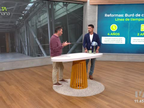 Mauro Tejada, economista, explica las reformas en el buró de crédito y comparte recomendaciones para mantener un buen historial financiero.