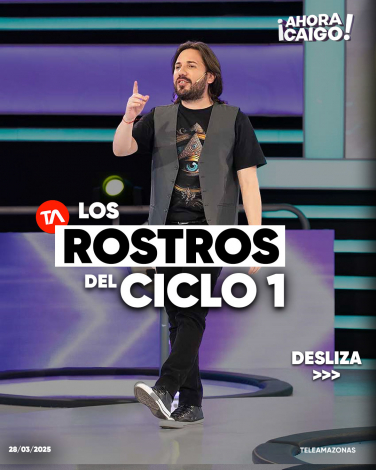 Ciclo 1: Víctor Aráuz es conductor de ¡Ahora Caigo!