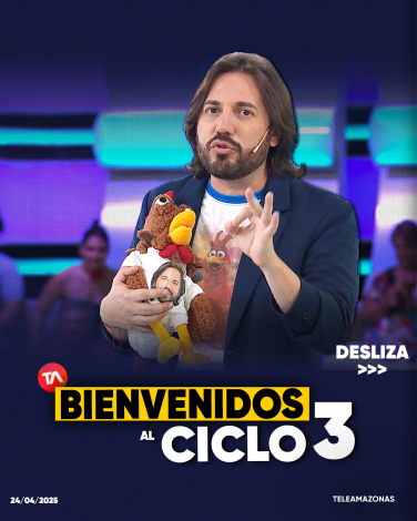 Víctor Aráuz te da la bienvenida al Ciclo 3 de ¡Ahora Caigo!