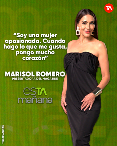 Marisol Romero, presentadora de esTAmañana.