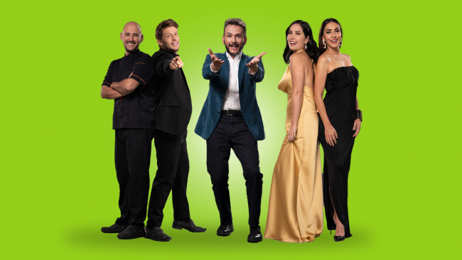 Felipe Campana, Julián Campos, Christian Norris, Ale Boada y Marisol Romero son los conductores del magazine esTAmañana