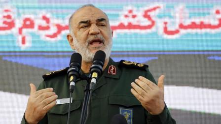 Comandante en jefe de la Guardia Revolucionaria Islámica (IRGC) de Irán, el general Hossein Salami