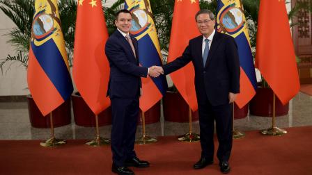 El presidente Daniel Noboa se reunió con el primer ministro de la República Popular China, Li Qiang.