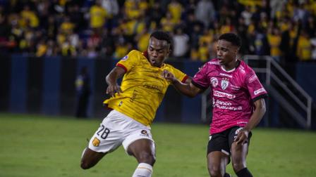 Independiente del Valle no pudo con Barcelona en Amaguaña y empataron con polémica.