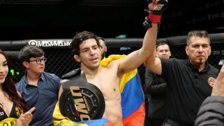 Adrián Luna gana la pelea y sostiene el título de la UWC.