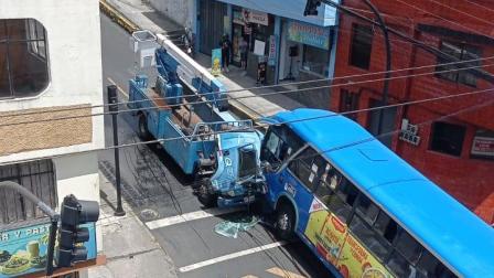 Un siniestro de tránsito se registró en el sector Itchimbía este jueves 31 de julio del 2025