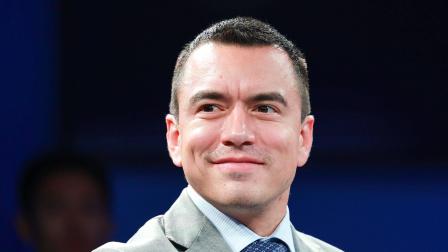 El presidente Daniel Noboa cuestionó a la Corte Constitucional este 6 de agosto del 2025.