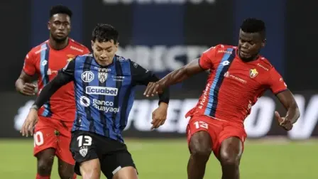 El Nacional en su duelo conrta IDV por LigaPro.