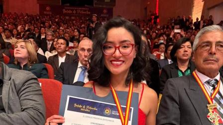 Samai Benítez tiene 19 años y es la segunda vez que busca estar en la NASA con un proyecto de biorefinería de la Luna.