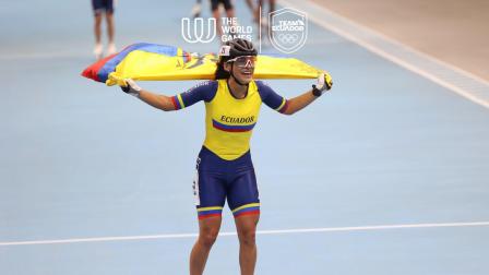 Gabriela Vargas se consagró campeona en la prueba de Inline Speed Skating Track: Women’s Point Race 5,000m en los World Games Chengdu 2025