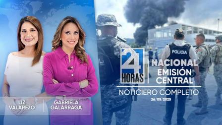 Revise las noticias más destacadas del Ecuador en nuestro Noticiero 24 Horas Emisión Central de este lunes 26 de mayo del 2025.