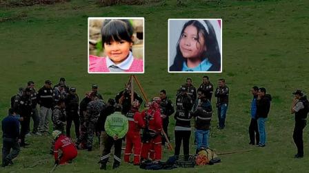 Briana y Génesis Campo fueron hallas sin vida en pozos de agua en Tulcán en febrero del 2024.