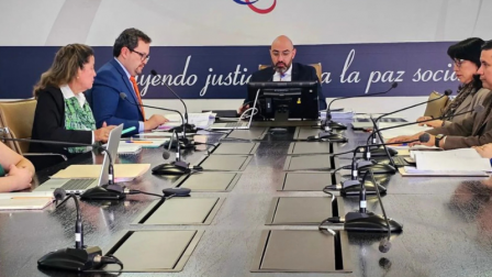 Sesión del Pleno del Consejo de la Judicatura